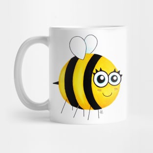 Cute Wholesome Bee - A Happy Bumblebee Mug